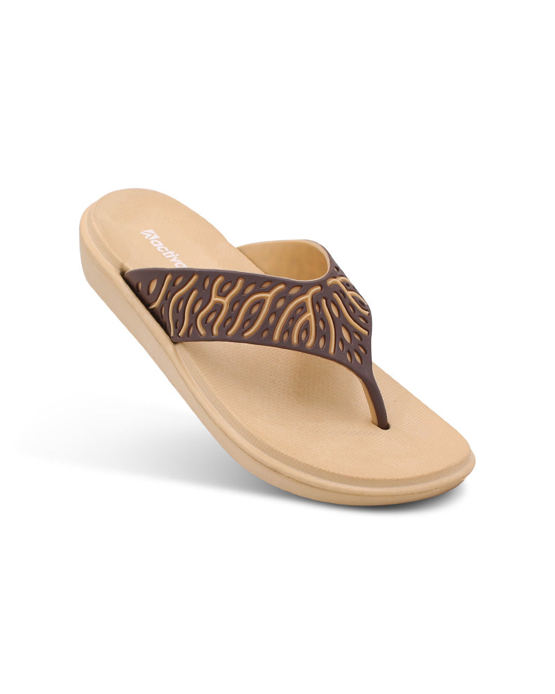 Activa V-Shape Slides Sandals for Women