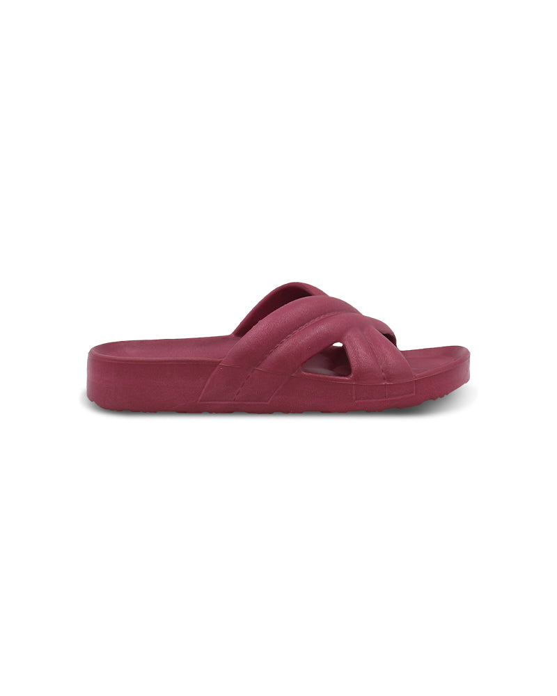 ACTIVA Slides, Stylish Cross-Design Sandals for Women