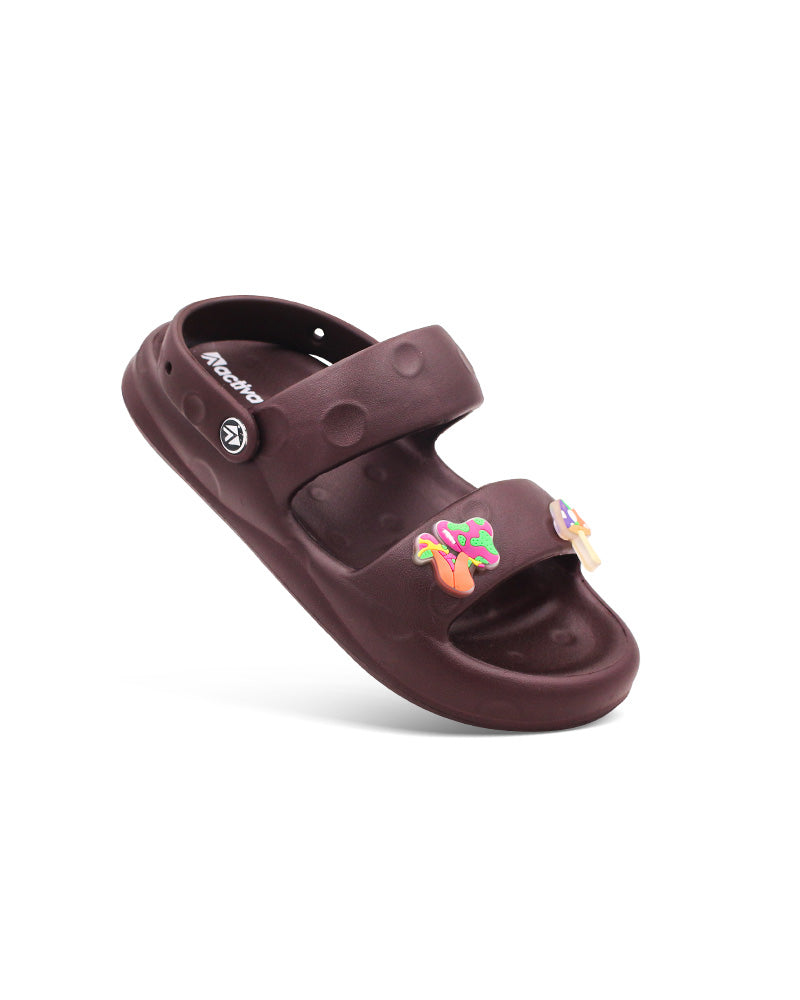 Women’s EVA Slides with Fun Charms | Lightweight Double-Strap Sandals
