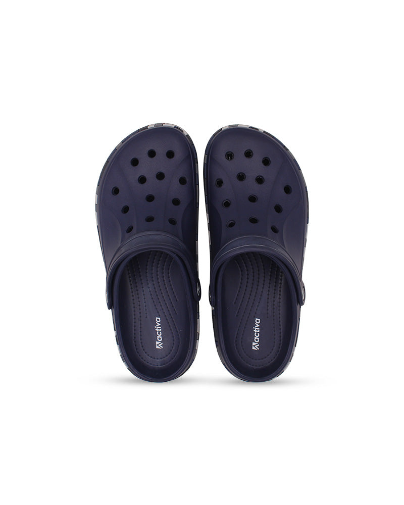 Men's Colorful Side Belt Clogs