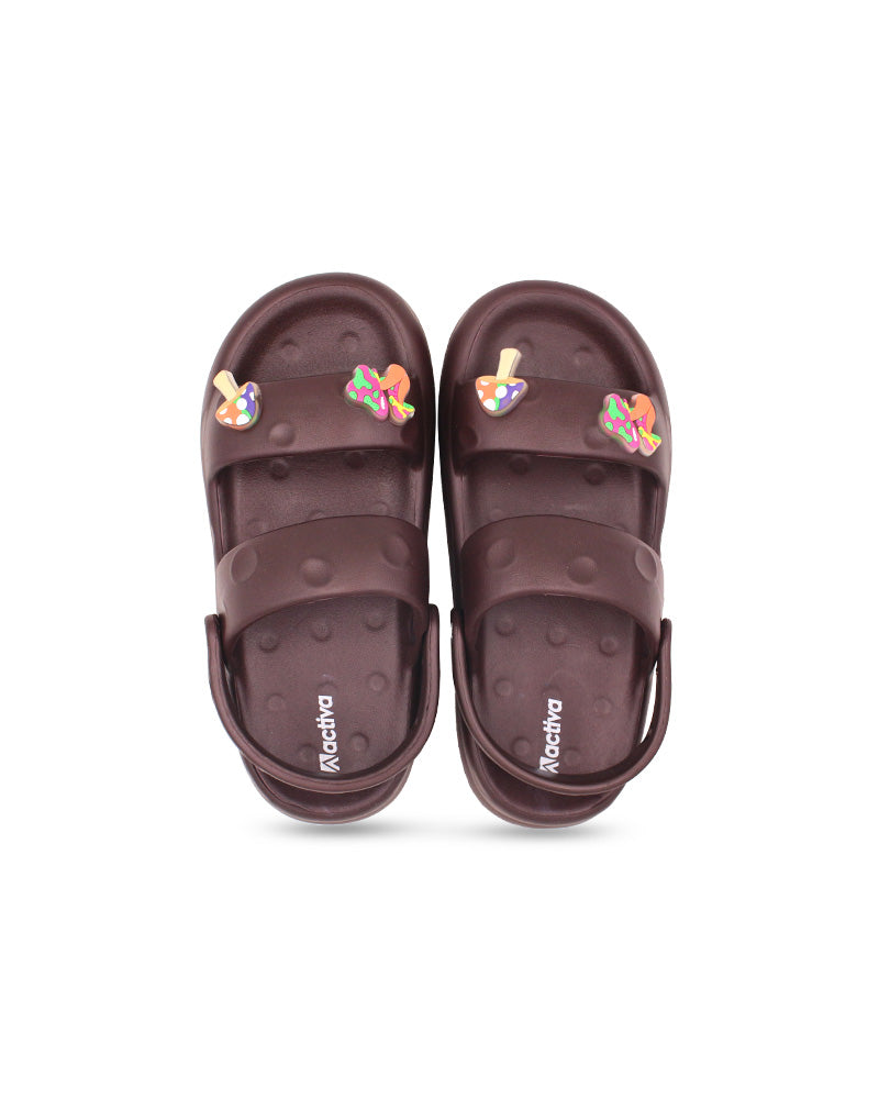 Women’s EVA Slides with Fun Charms | Lightweight Double-Strap Sandals