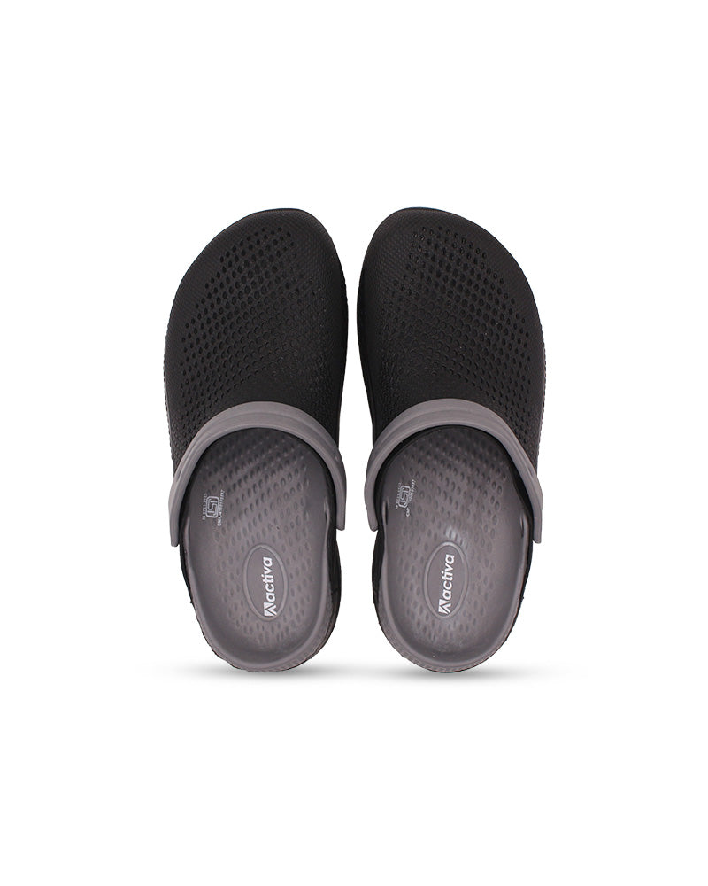 Men's Contrast Combination Clogs