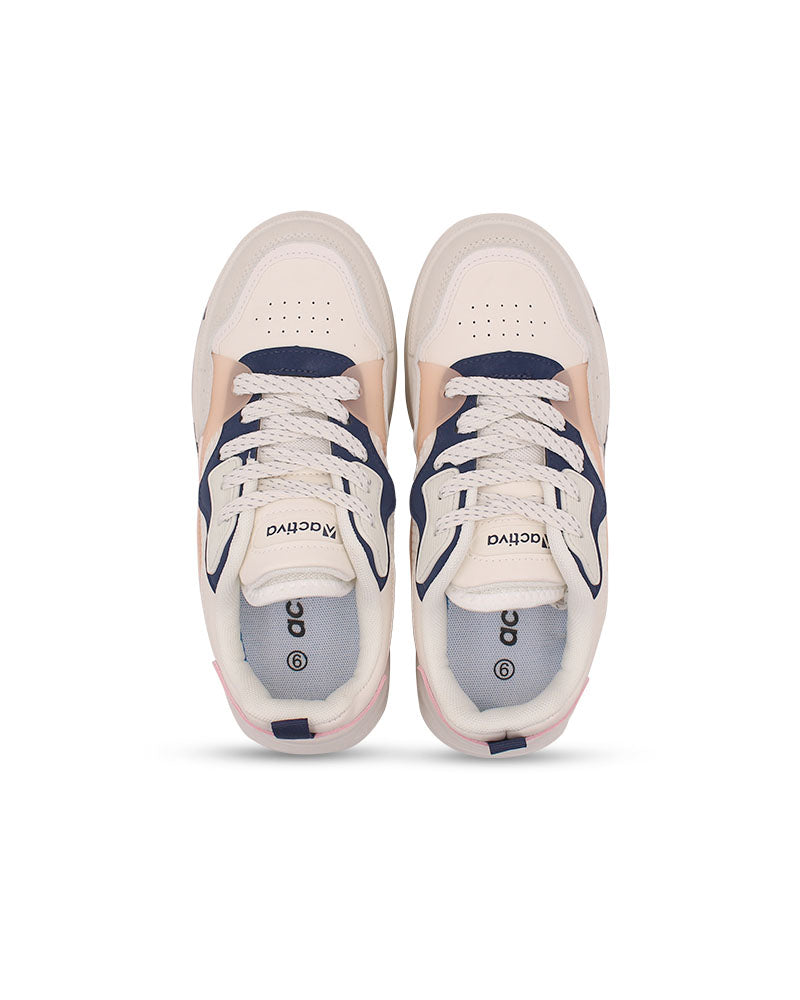 Chic Casual Lace-Up Sneakers for Women