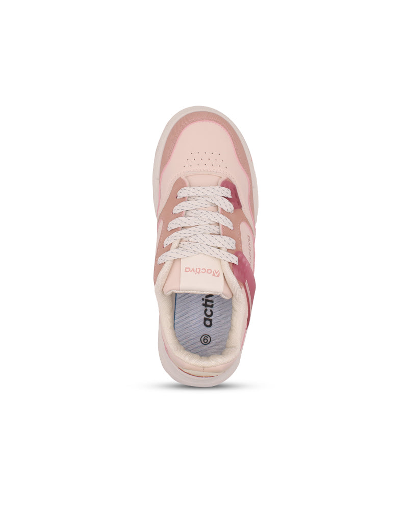 Style and Comfort Women's Breathable Lace-Up Casual Sneakers
