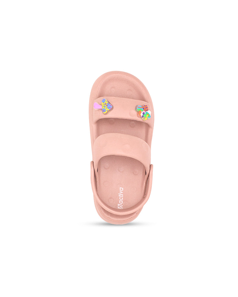 Women’s EVA Slides with Fun Charms | Lightweight Double-Strap Sandals