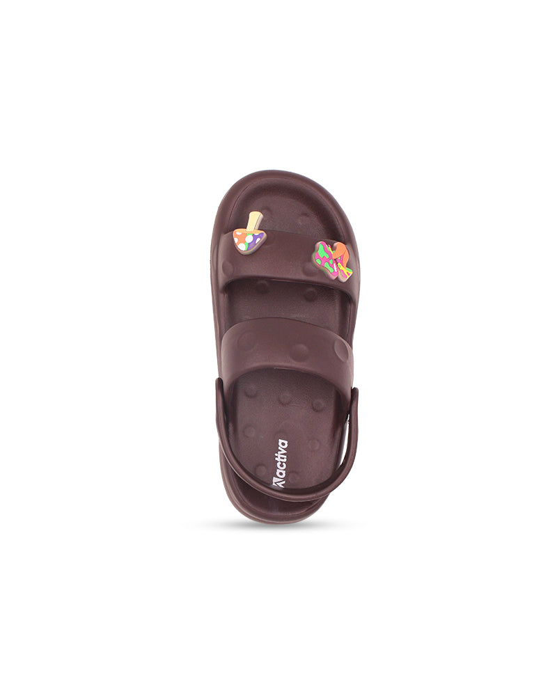 Women’s EVA Slides with Fun Charms | Lightweight Double-Strap Sandals