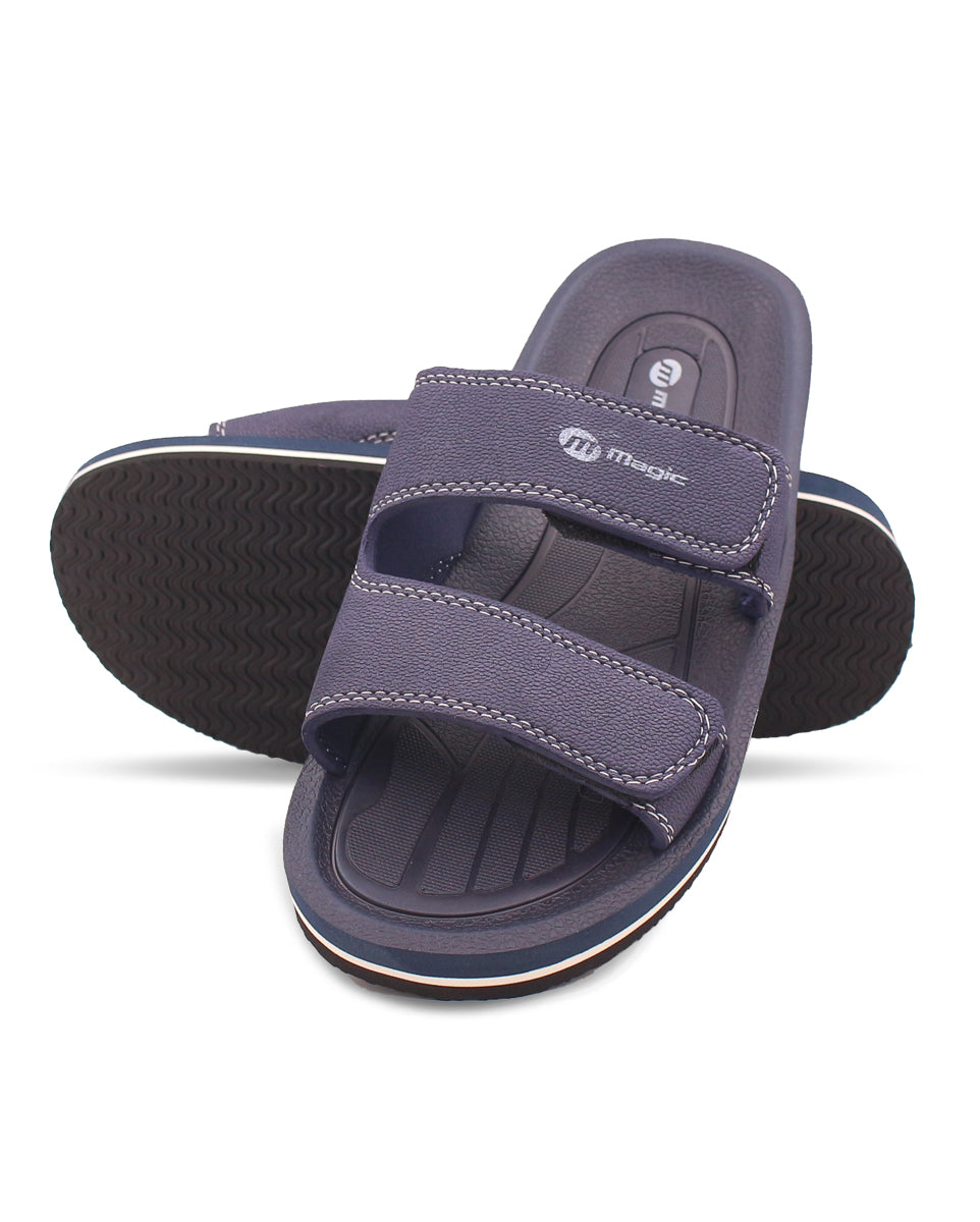 Men’s Adjustable Slides – Dual Strap EVA Comfort Slippers