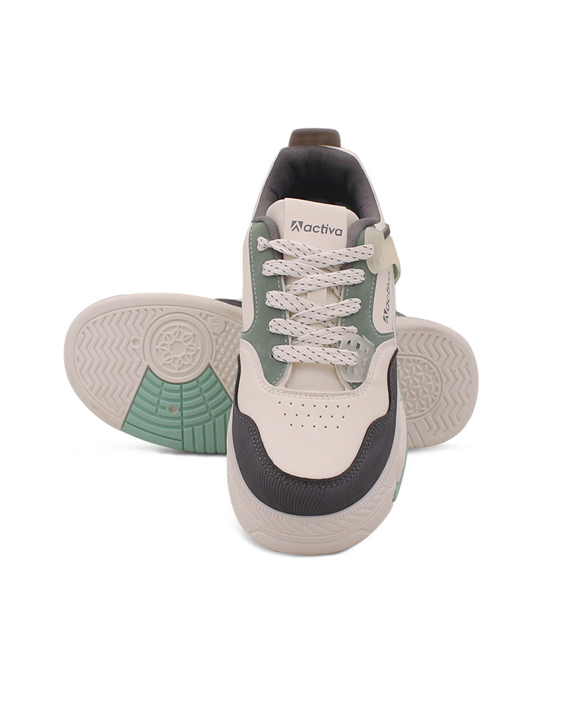 Style and Comfort Women's Breathable Lace-Up Casual Sneakers