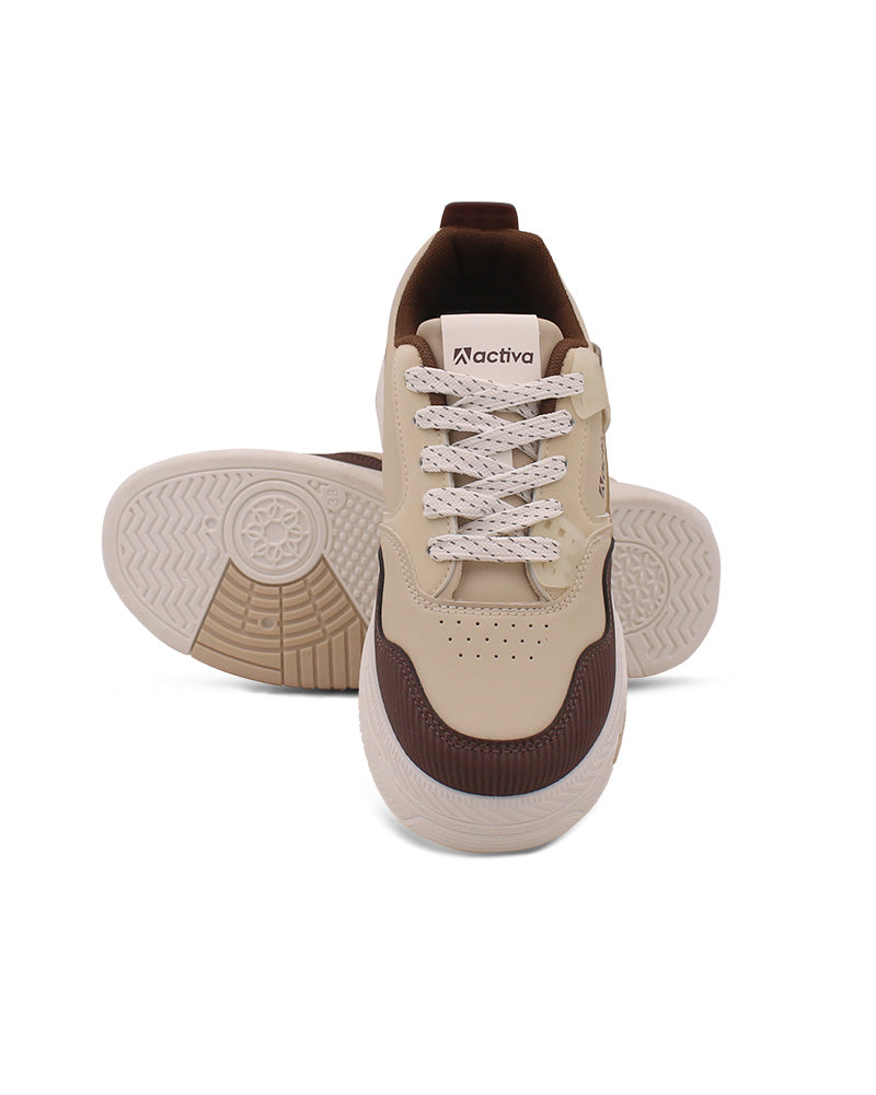 Style and Comfort Women's Breathable Lace-Up Casual Sneakers