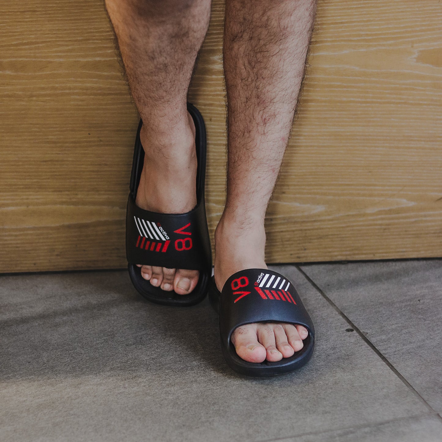 Stylishly Relaxed: ACTIVA Men's Slide Sandals