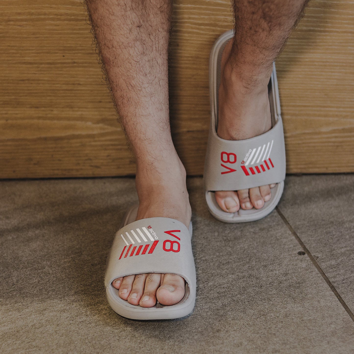 Stylishly Relaxed: ACTIVA Men's Slide Sandals