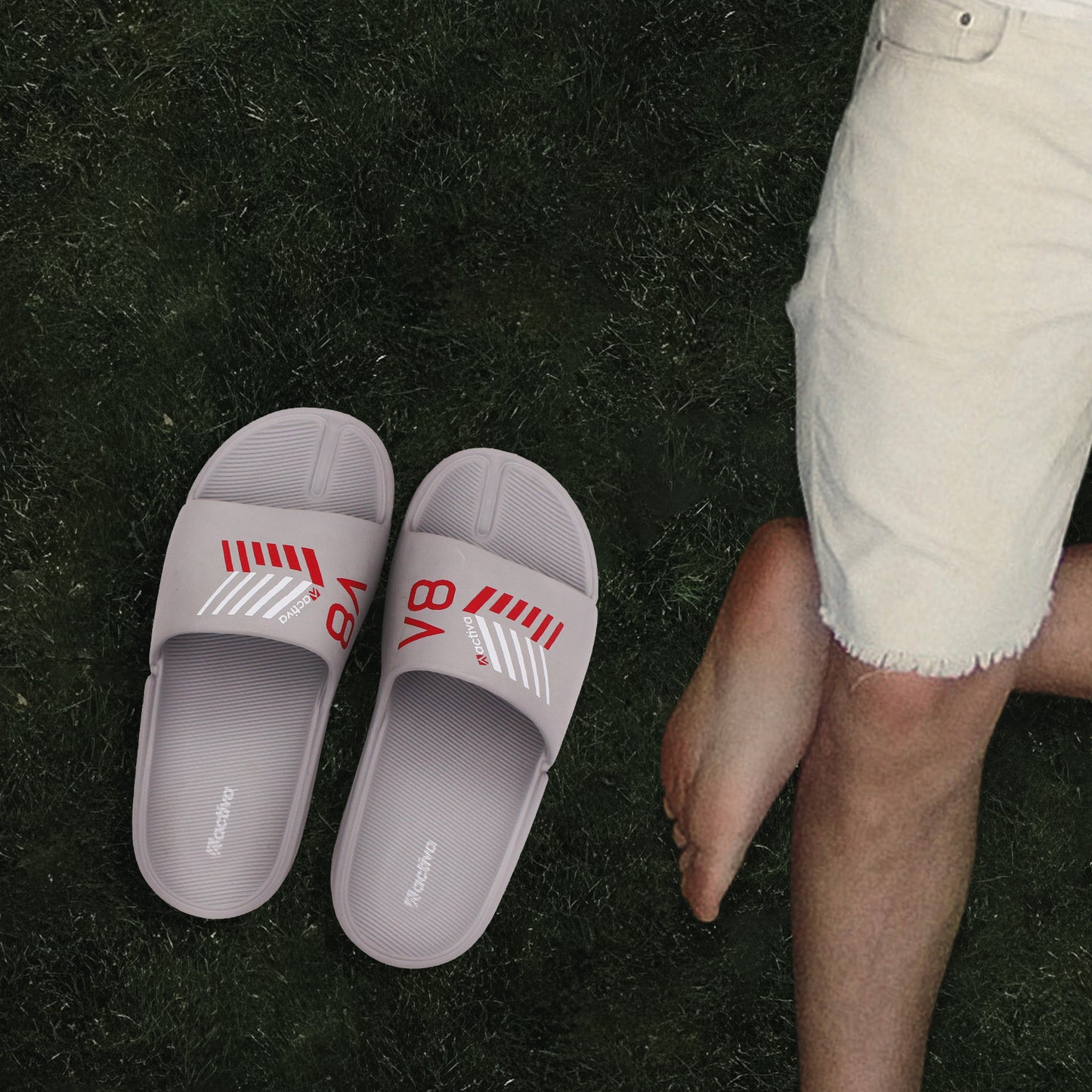 Stylishly Relaxed: ACTIVA Men's Slide Sandals