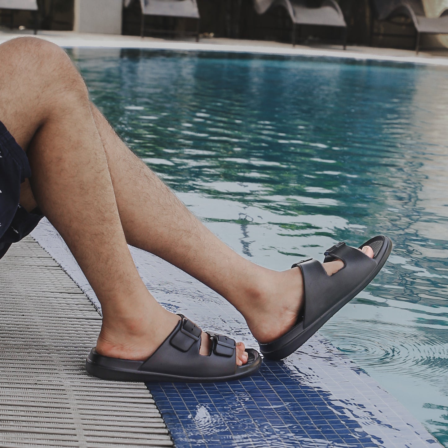 Travel in Comfort: ACTIVA Men's Slide Shoes