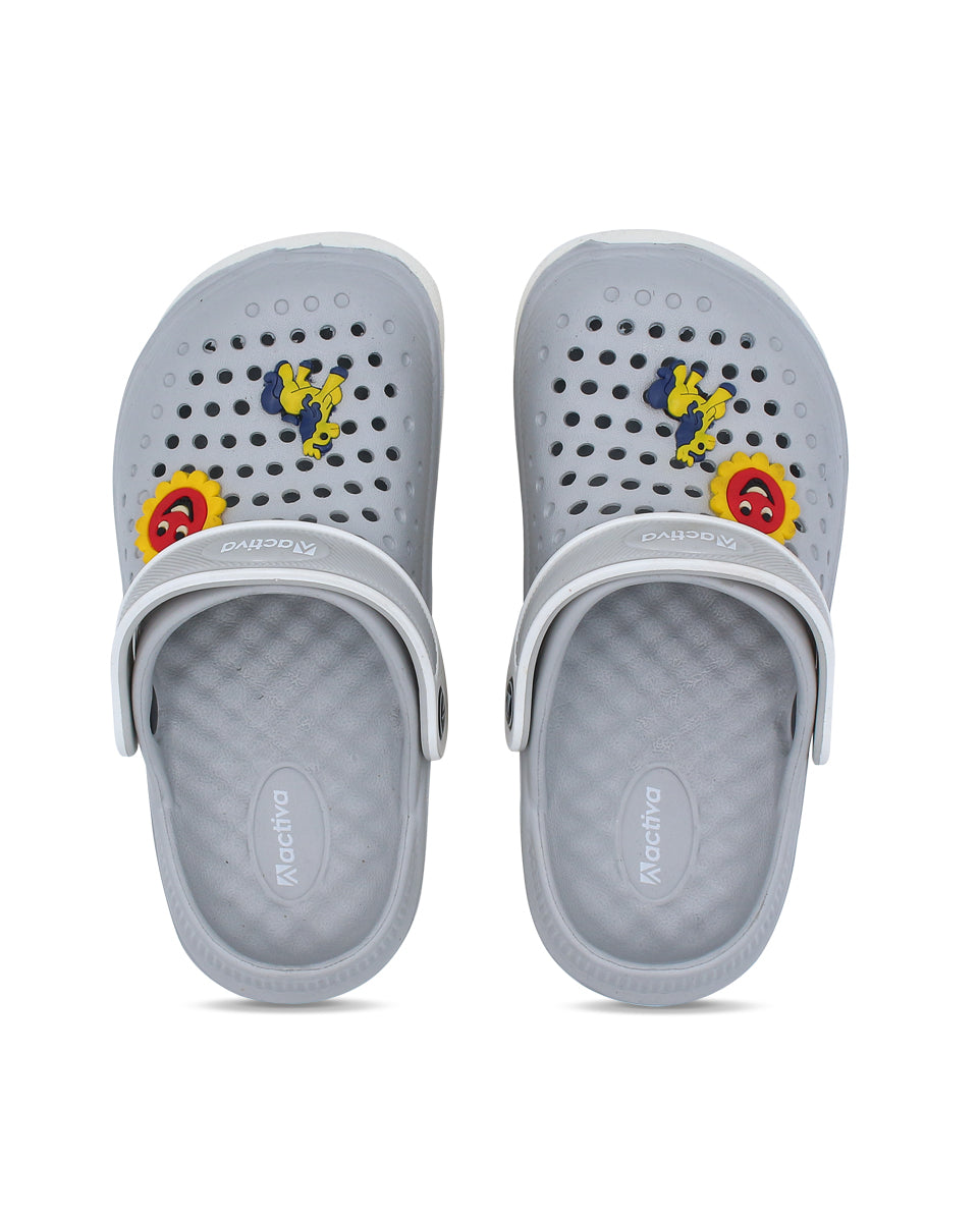 Kids Lightweight Clogs with Fun Charms