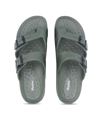 Men Double Buckle Slide