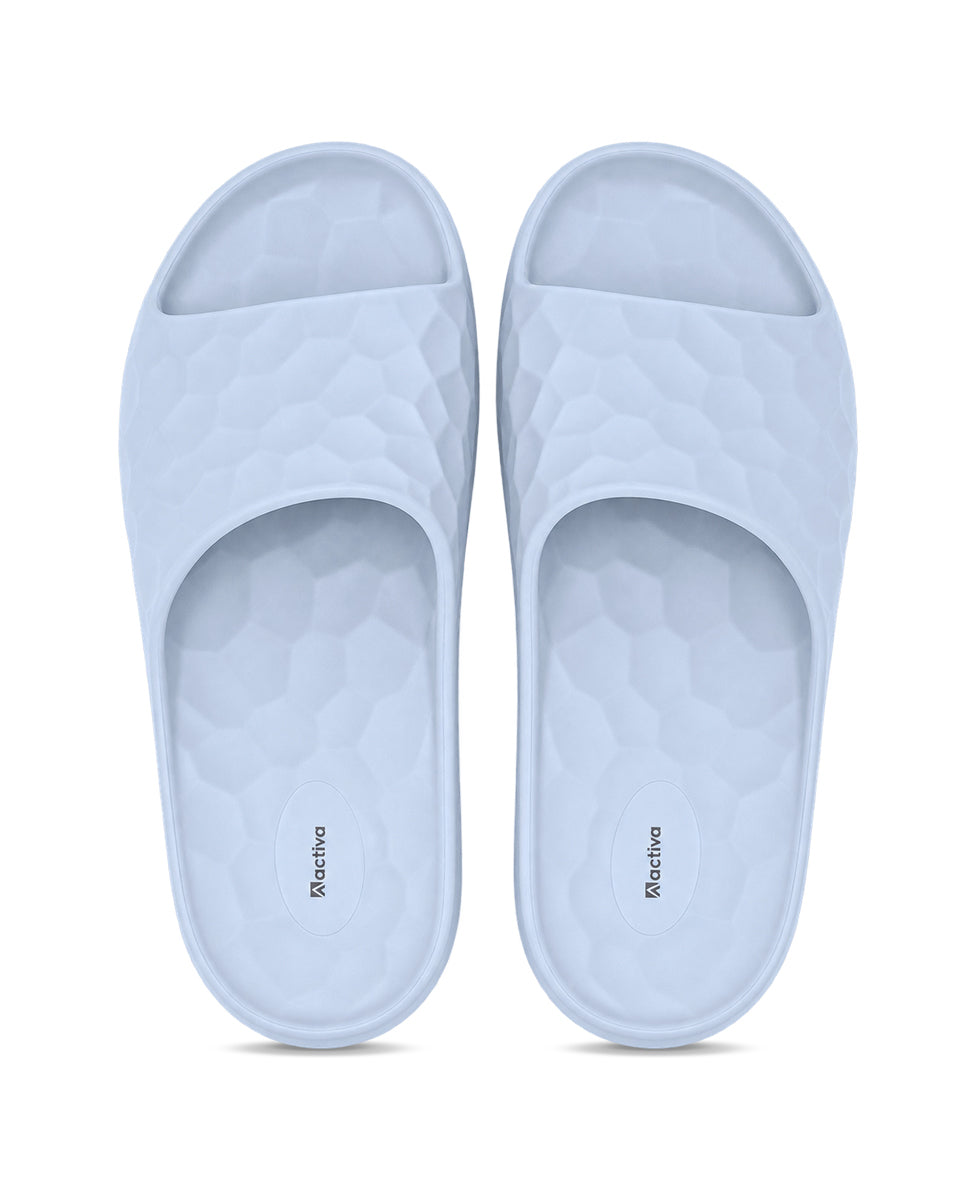 Men's Comfort Slides | Textured Slip-On Casual Footwear