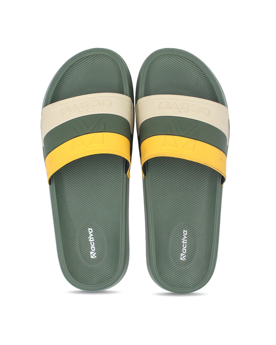 Men's Lightweight Comfort Slides – Soft EVA Insole & Durable PVC Upper for Everyday Wear