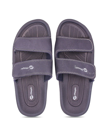 Men’s Adjustable Slides – Dual Strap EVA Comfort Slippers