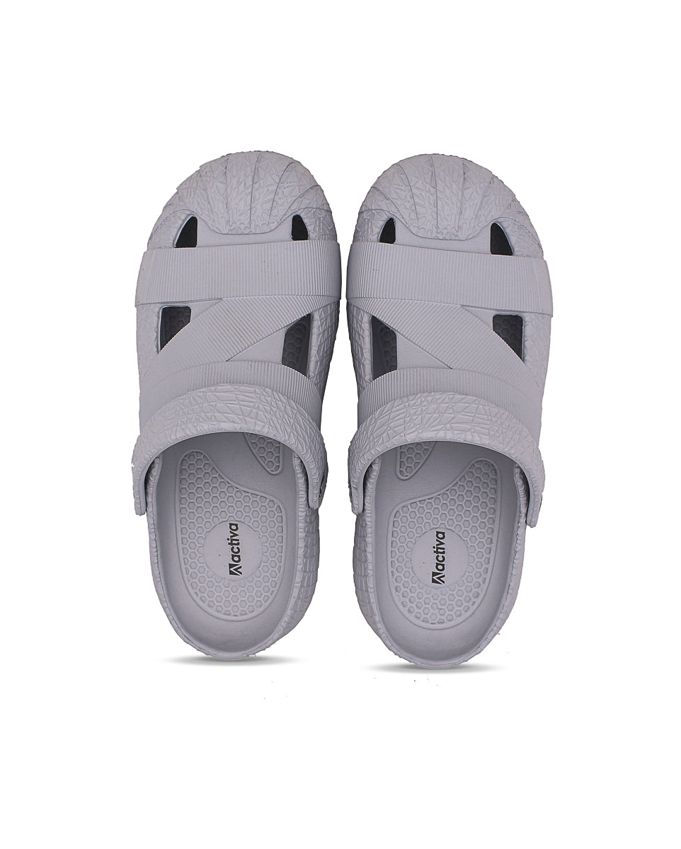 Men’s Unique Style EVA Clogs Grey