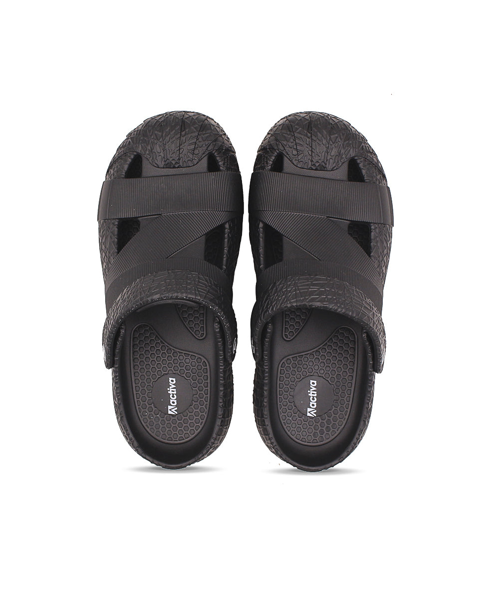 Men’s Unique Style EVA Clogs Black