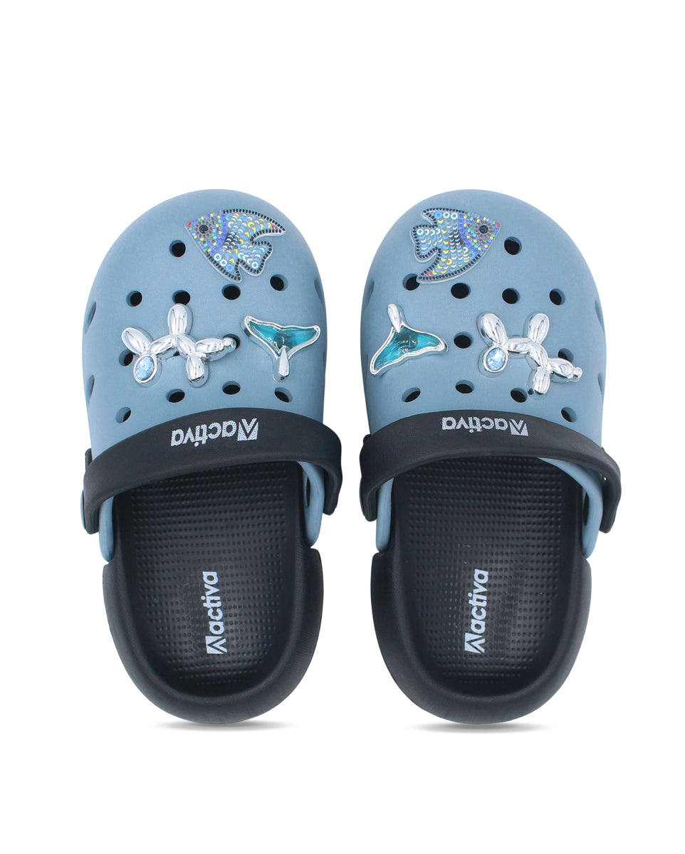 Activa Kids Clogs with Charms