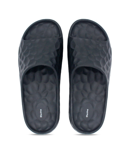 Men's Comfort Slides | Textured Slip-On Casual Footwear