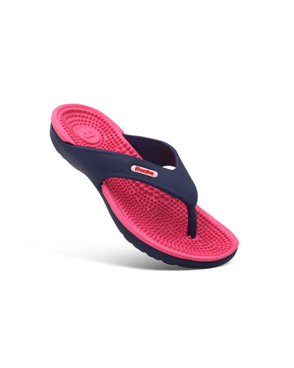 Women's Stylish Cushioned Flip-Flops with Memory Foam Insole