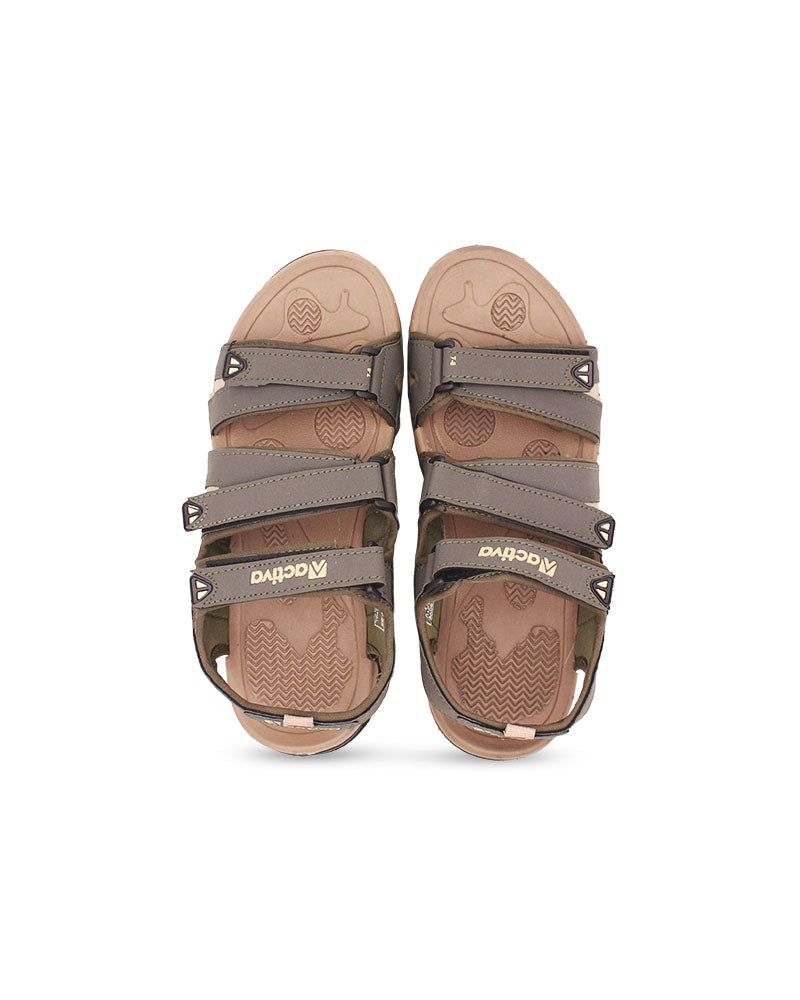 Men’s Minimalist Sandals with Hook & Loop | TPR Sole & EVA Comfort