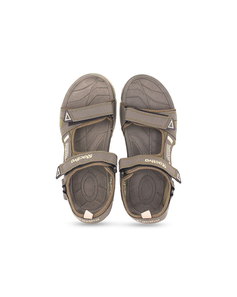 Men’s Rugged Outdoor Sandals with Hook & Loop | TPR Sole & EVA Cushioning