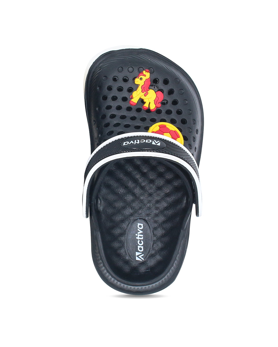 Kids Lightweight Clogs with Fun Charms