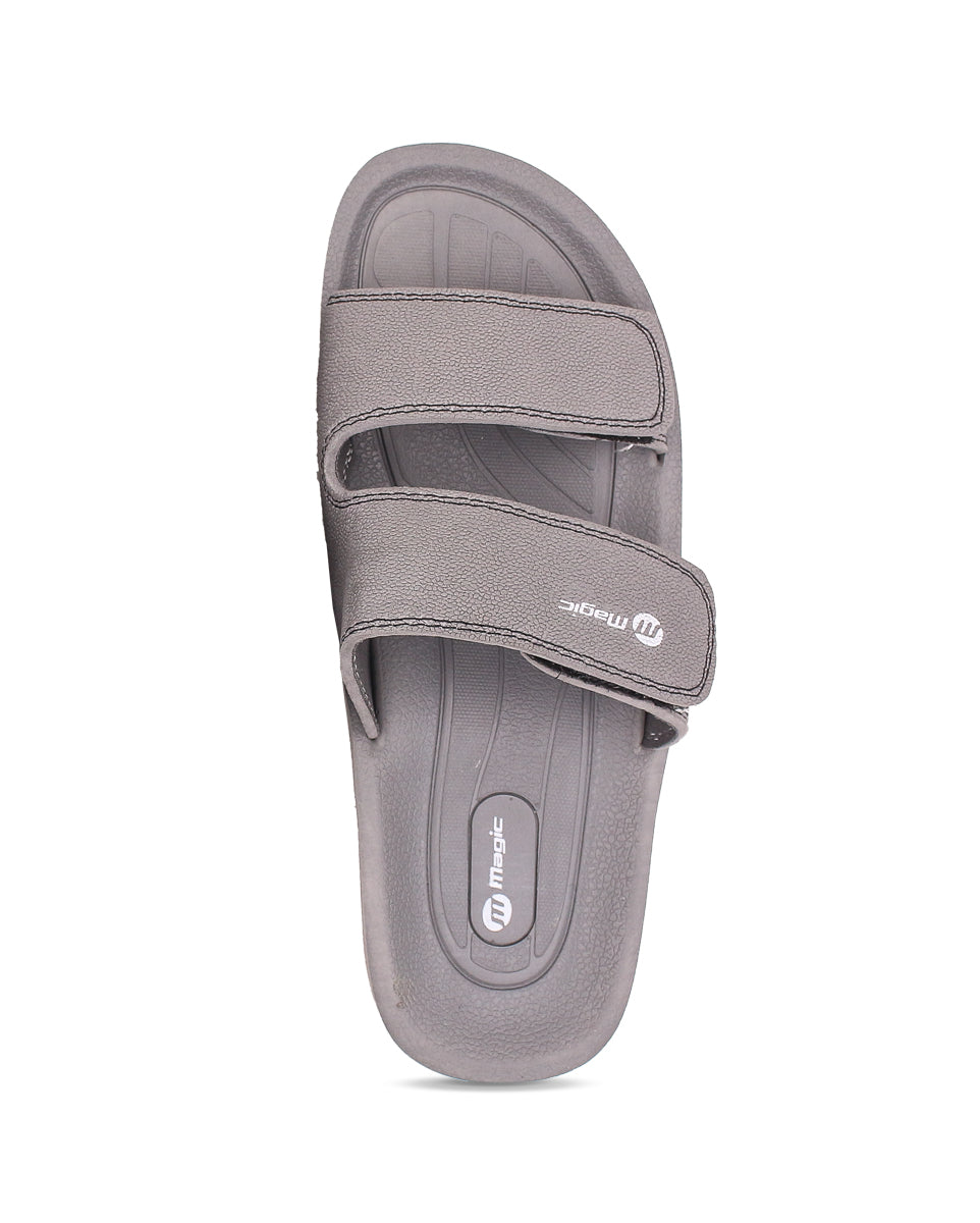 Men’s Adjustable Slides – Dual Strap EVA Comfort Slippers