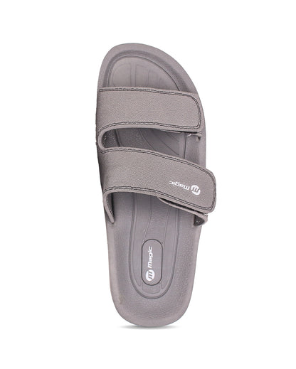 Men’s Adjustable Slides – Dual Strap EVA Comfort Slippers