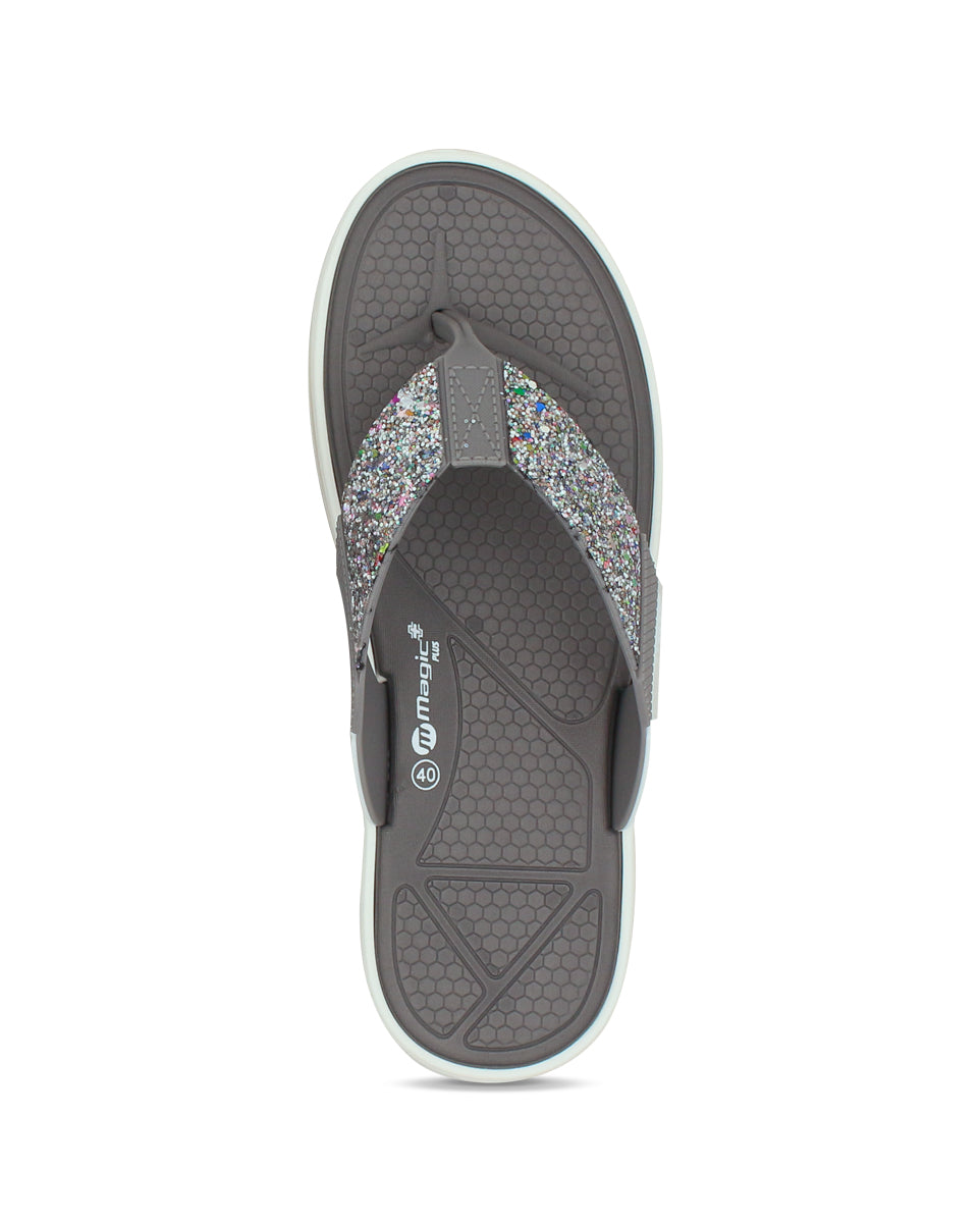 Doctor Sole Women V-Shape Flipflop – EVA Lightweight Toe Post Slippers