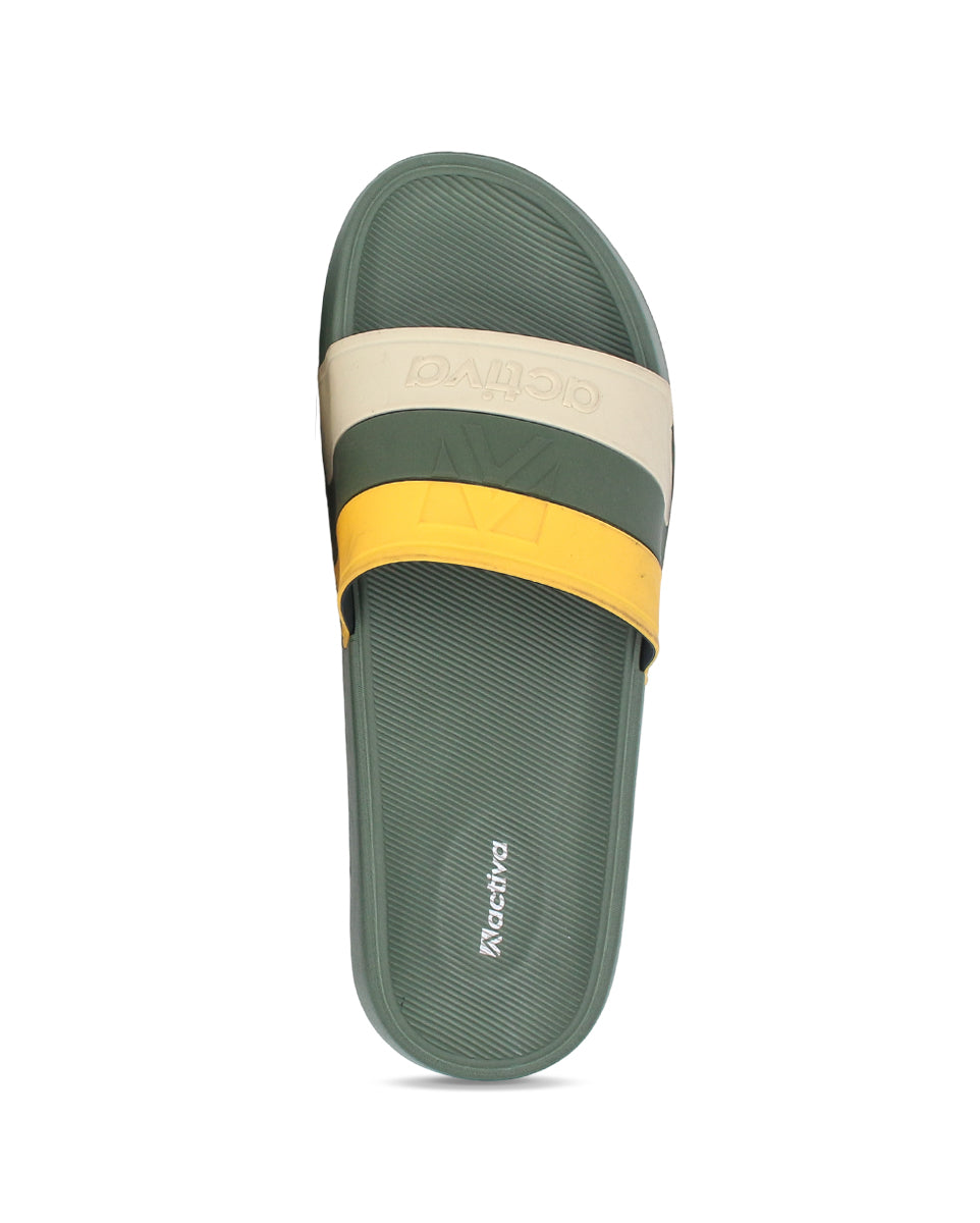Men's Lightweight Comfort Slides – Soft EVA Insole & Durable PVC Upper for Everyday Wear