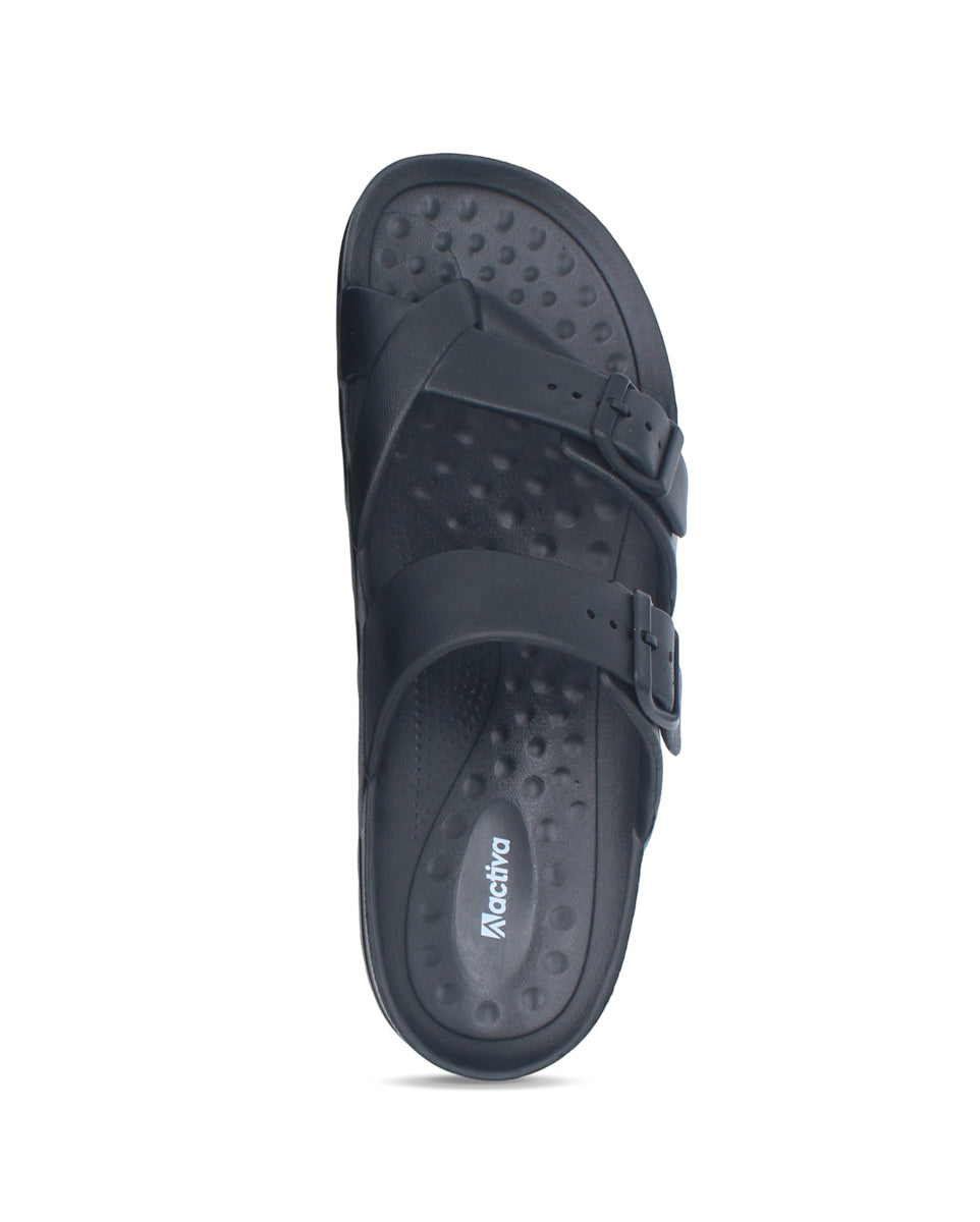 Men Double Buckle Slide