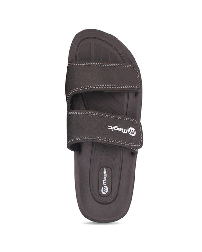 Men’s Adjustable Slides – Dual Strap EVA Comfort Slippers