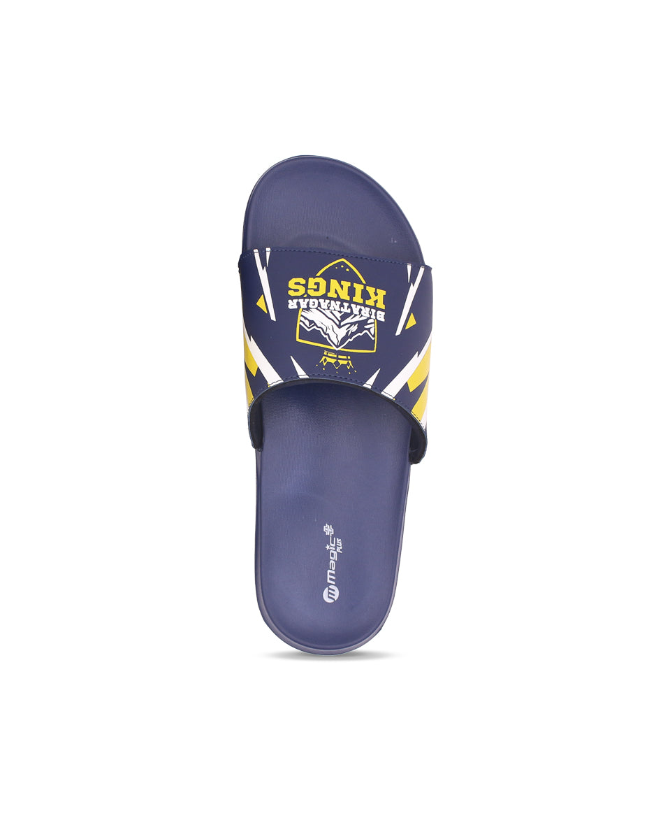Birat Kings Men’s Slides – Official NPL Supporter Slip-Ons (EVA Comfort)