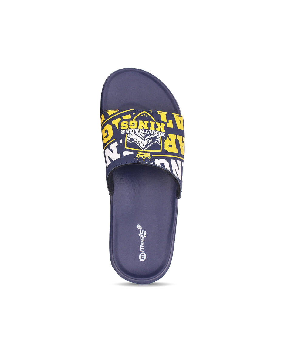 Birat Kings Men’s Slides – Official NPL Supporter Slip-Ons (EVA Comfort)