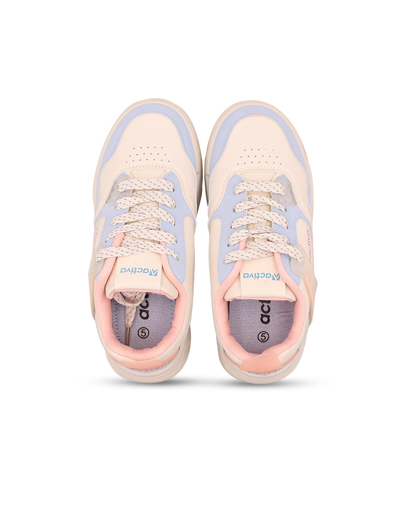 Style and Comfort Women's Breathable Lace-Up Casual Sneakers