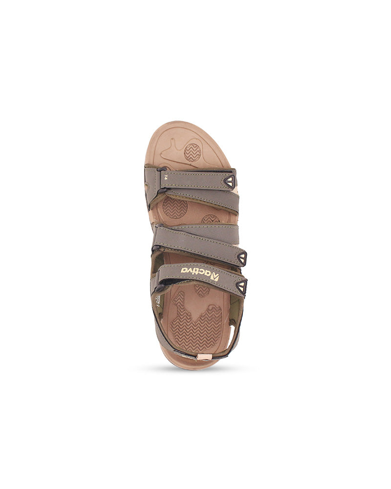 Men’s Minimalist Sandals with Hook & Loop | TPR Sole & EVA Comfort