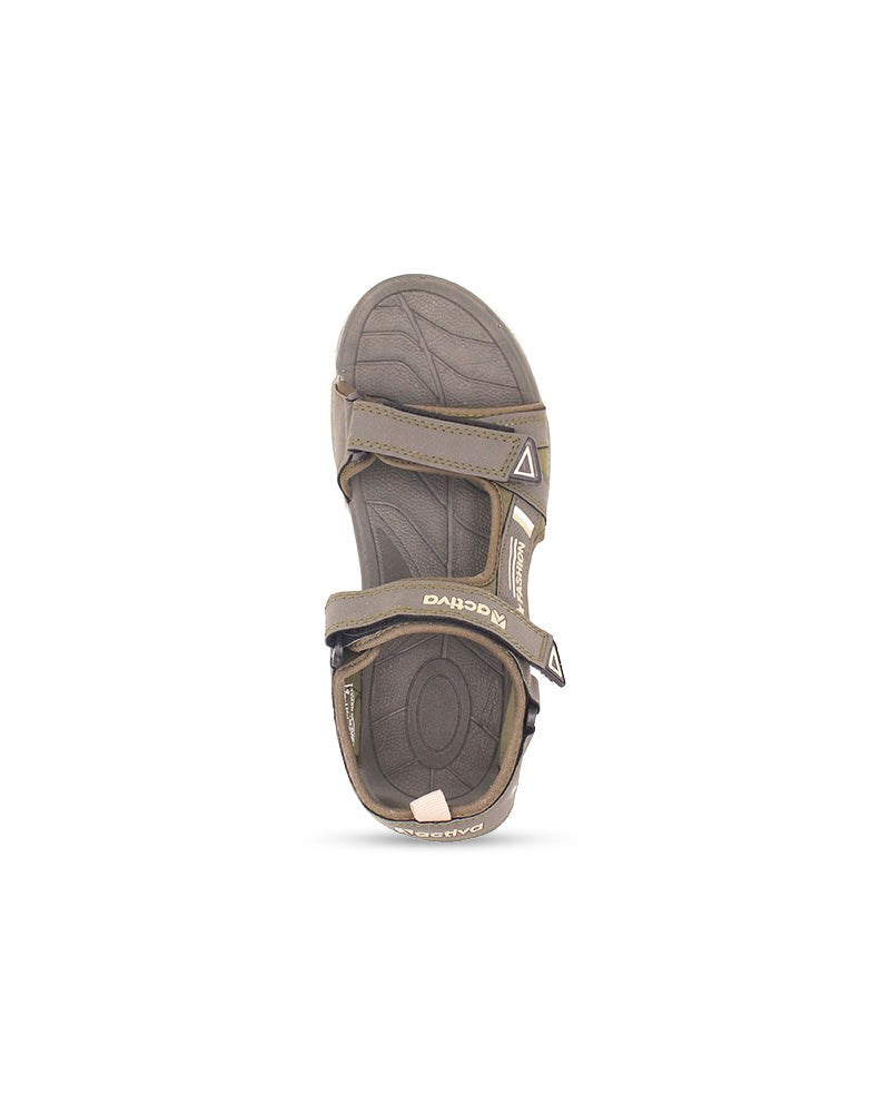 Men’s Rugged Outdoor Sandals with Hook & Loop | TPR Sole & EVA Cushioning