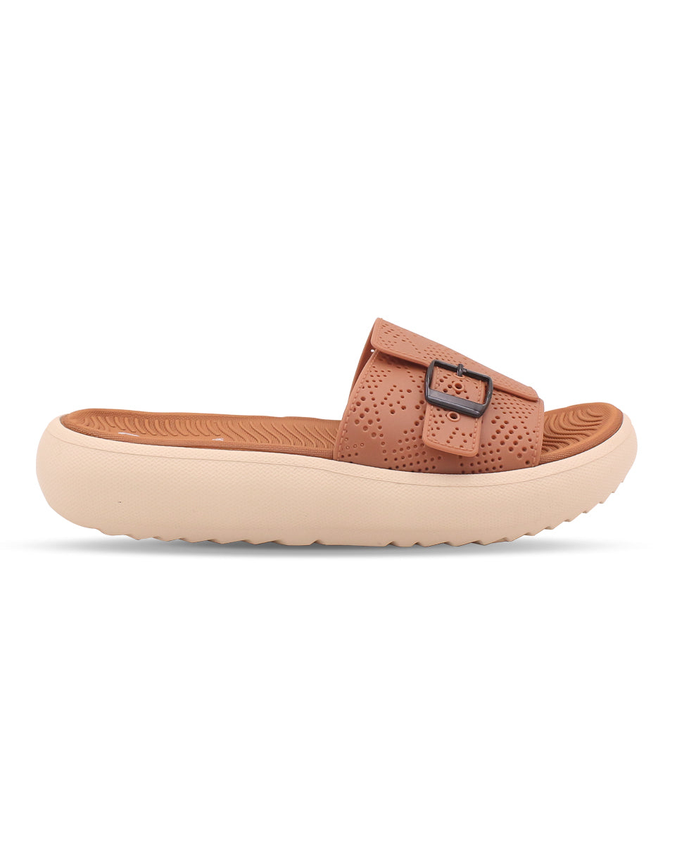 DOCTOR SOLE Women's Orthopedic Comfort Slide Sandals with Adjustable Buckle