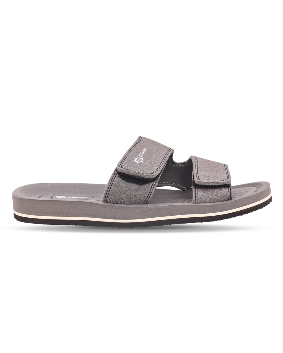 Men’s Adjustable Slides – Dual Strap EVA Comfort Slippers