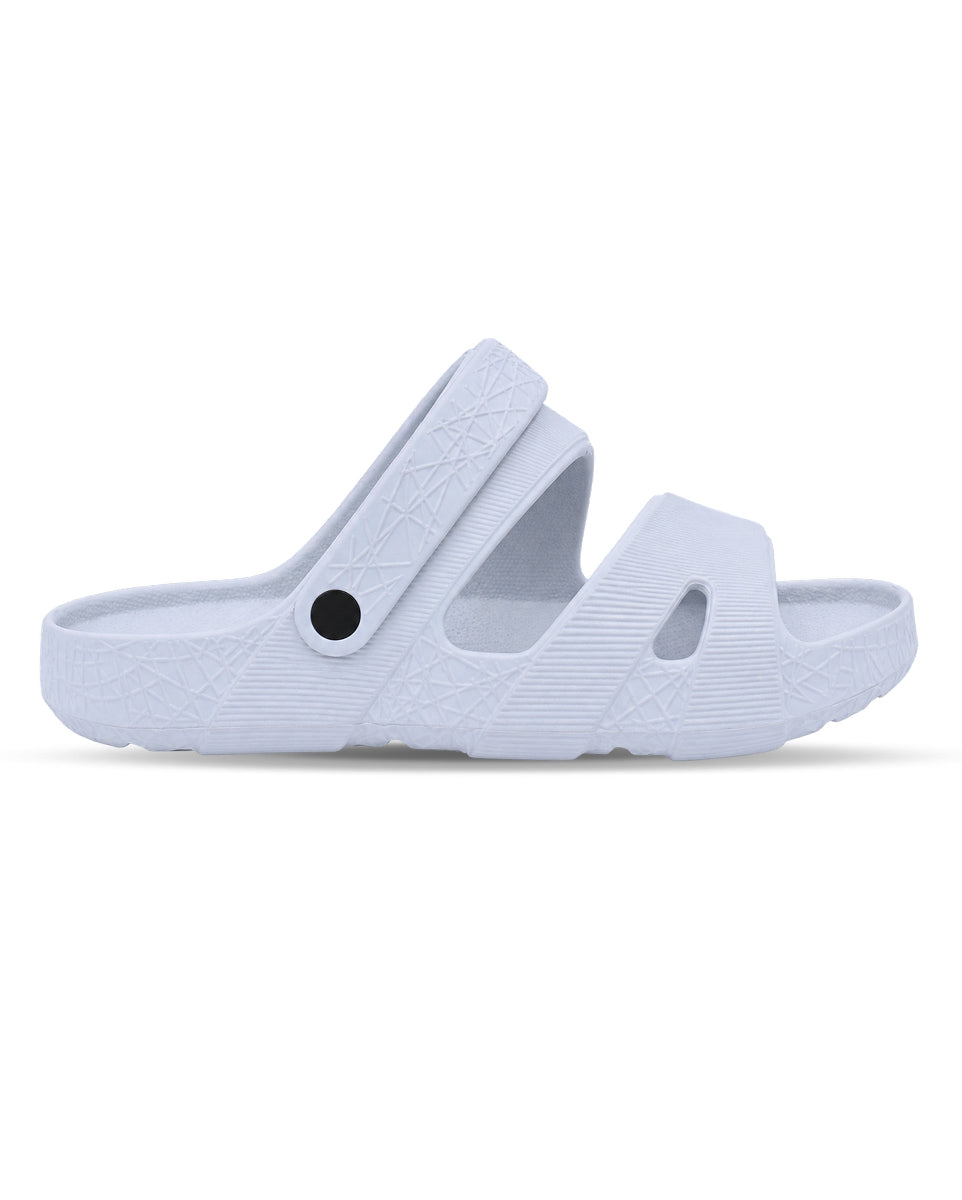 Men's Black Comfort Sandals | Adjustable Strap Casual Footwear