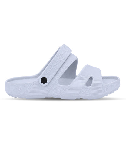 Men's Black Comfort Sandals | Adjustable Strap Casual Footwear