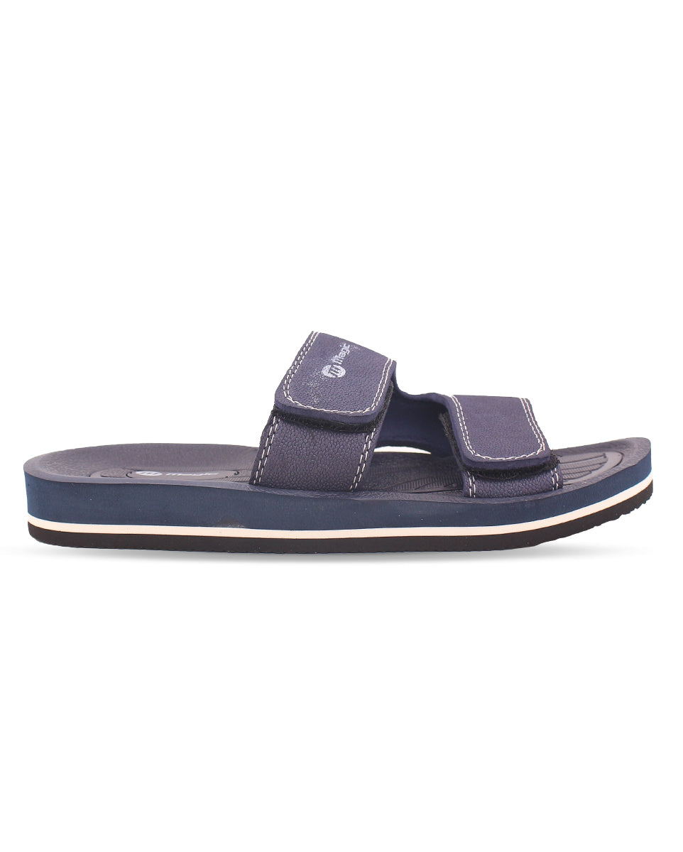 Men’s Adjustable Slides – Dual Strap EVA Comfort Slippers