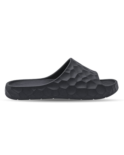 Men's Comfort Slides | Textured Slip-On Casual Footwear