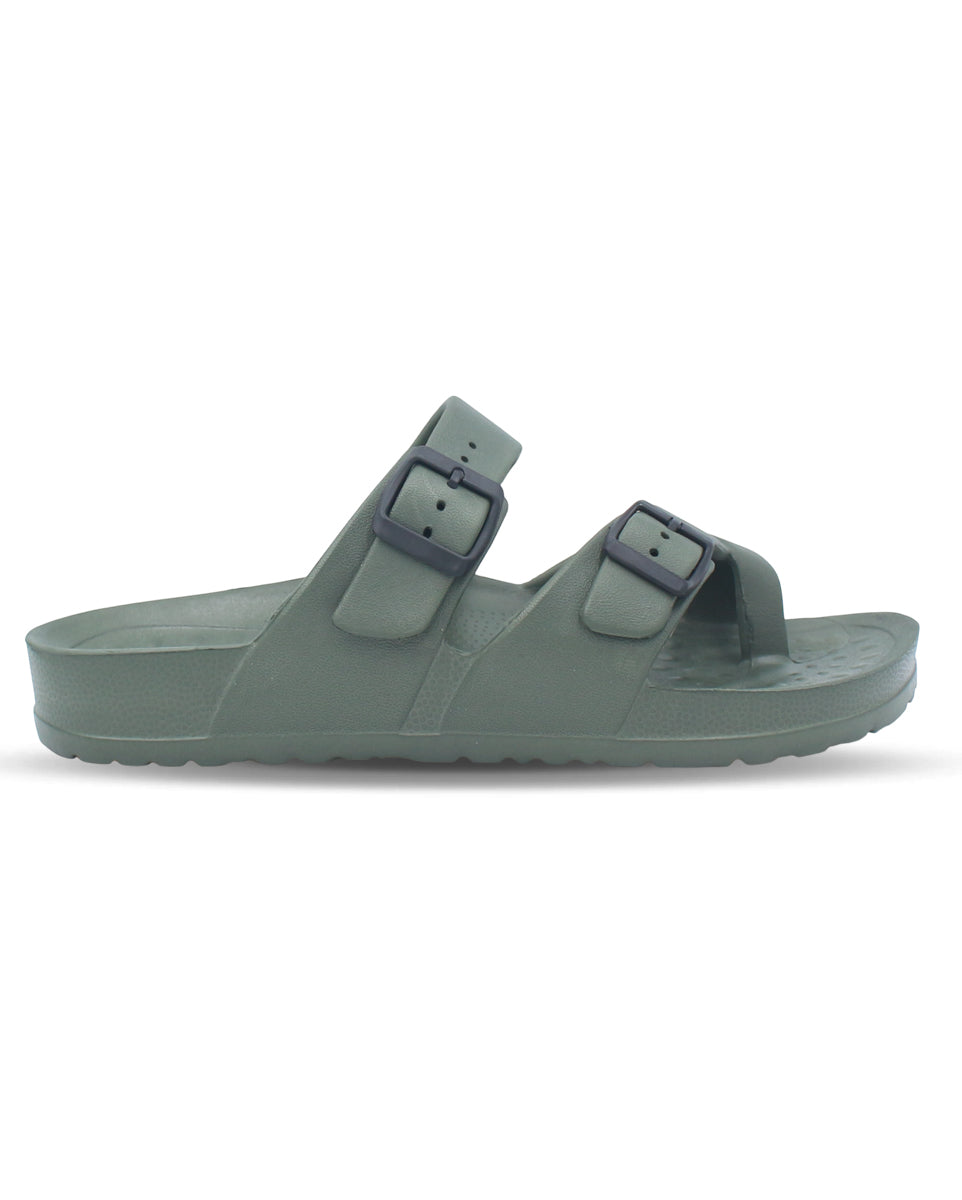 Men Double Buckle Slide