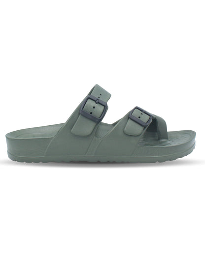 Men Double Buckle Slide