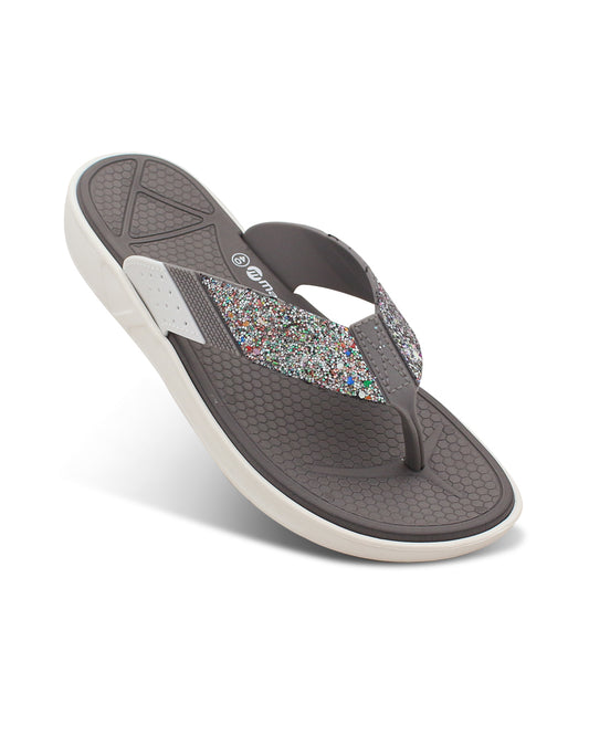 Doctor Sole Women V-Shape Flipflop – EVA Lightweight Toe Post Slippers